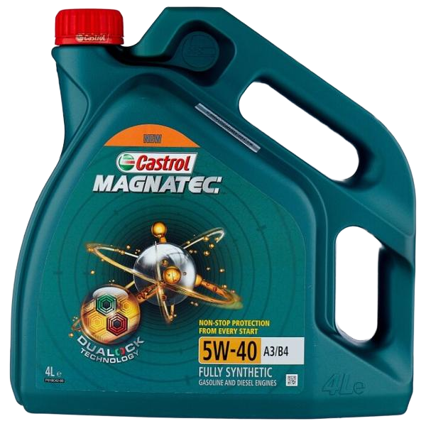 Моторное масло Castrol Magnatec 5W-40 A3/B4 DUALOCK, 4л (CASTROL: 15C9E0)